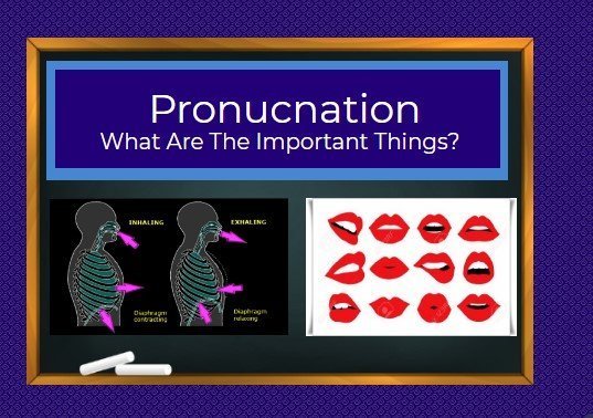 1 pronunciation video cover whgat are imporatn things