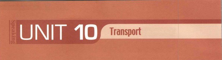 Transport Banner Unit 10