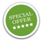 special offer green round